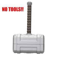 Creative Thors Hammer Tool Box Household Repair Tool Case Hardware Organizer Garage Storage Without Tools for Man Santa Gift