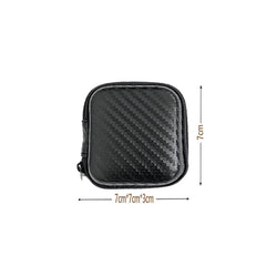 Car Terminal Removal Hard Case Portable Storage Bag Car Repair Tool Kit  Storage Carbon Fiber Pattern With Zipper Bag