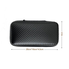 Car Terminal Removal Hard Case Portable Storage Bag Car Repair Tool Kit  Storage Carbon Fiber Pattern With Zipper Bag