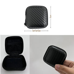 Car Terminal Removal Hard Case Portable Storage Bag Car Repair Tool Kit  Storage Carbon Fiber Pattern With Zipper Bag